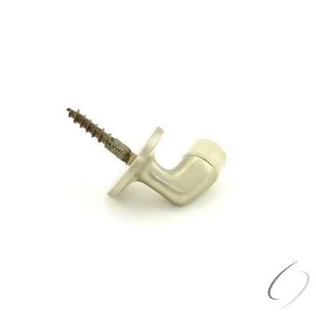 Ives Commercial Solid Brass Floor Door Stop Satin Nickel Finish 430B15